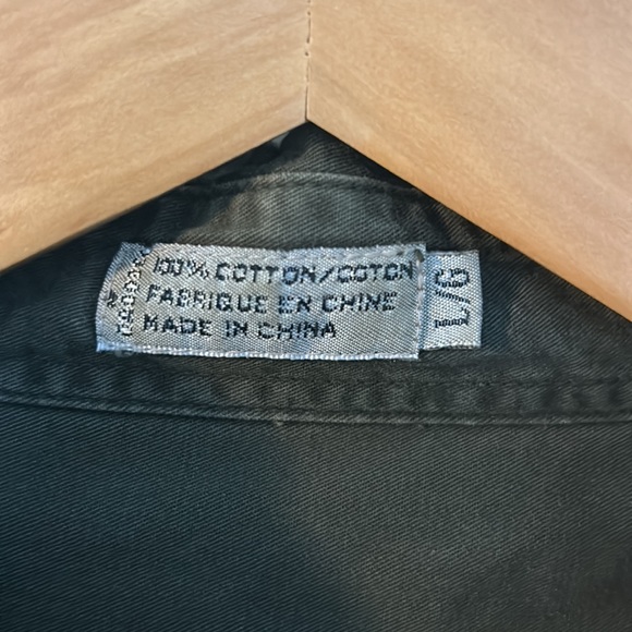 Tip top classics, men’s work shirt, well-made. Army, green colour size large. - Picture 3 of 7